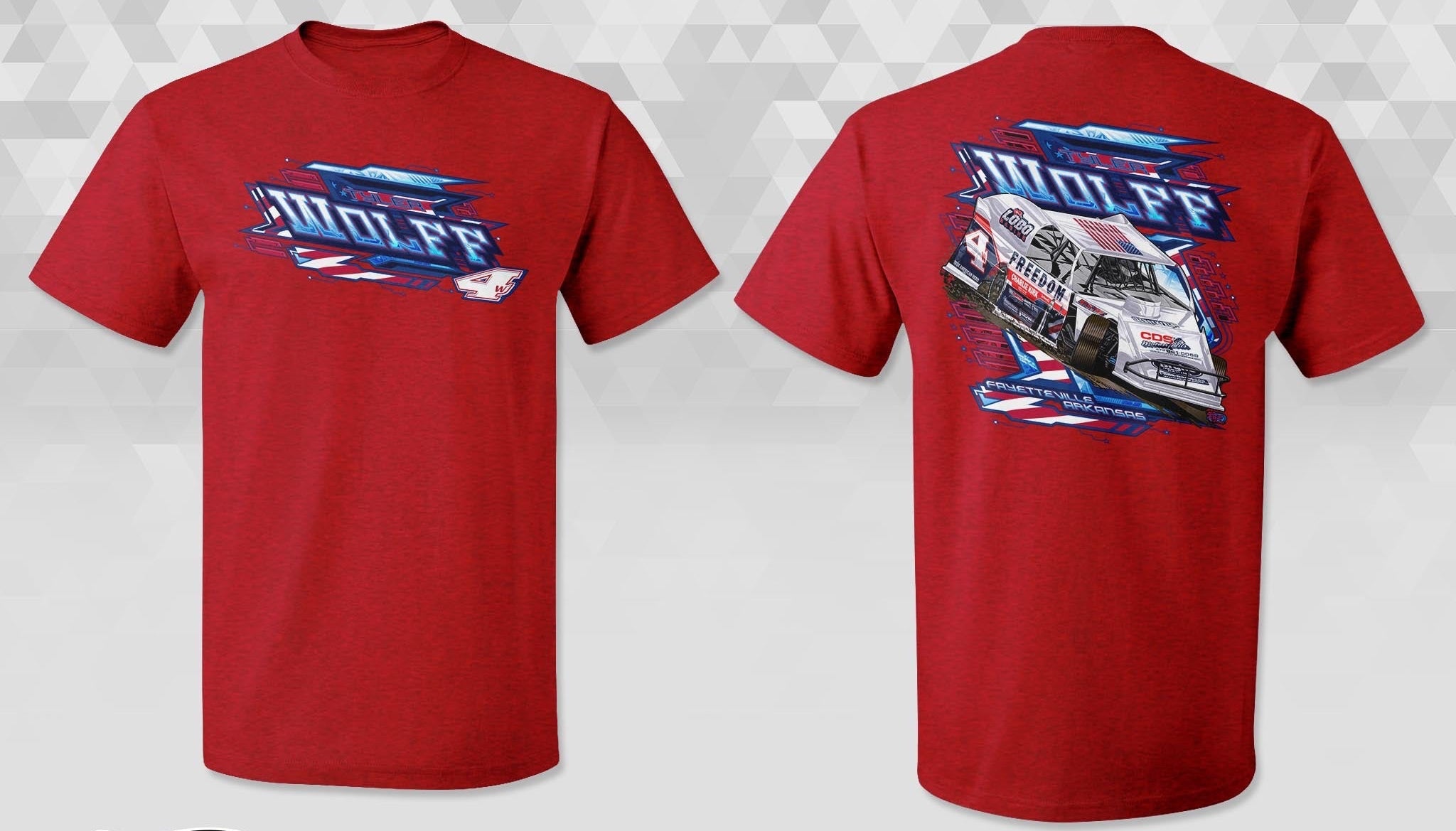 Freedom Wrap Shirt – Tyler Wolff 4W - Lobo Racing