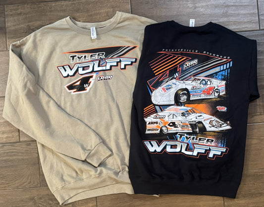 Tyler Wolff Late Model and Modified Crewneck